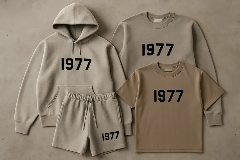 Belangrijkste items in de 1977 Essentials collectie