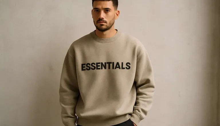 De Essentials crewneck als sleutel tot een tijdloze, moeiteloze garderobe