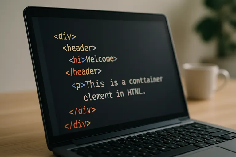 Wat is een div in HTML