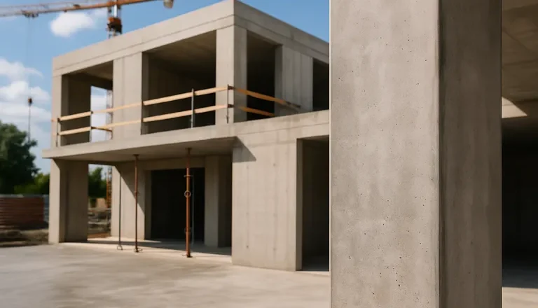 Duurzaam en stijlvol bouwen met beton begint bij de juiste mix en afwerking