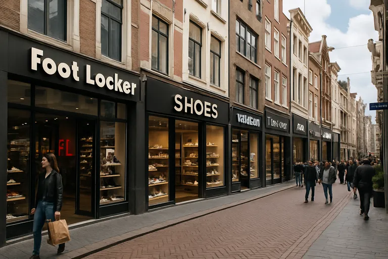 Overzicht van shoe stores in amsterdam