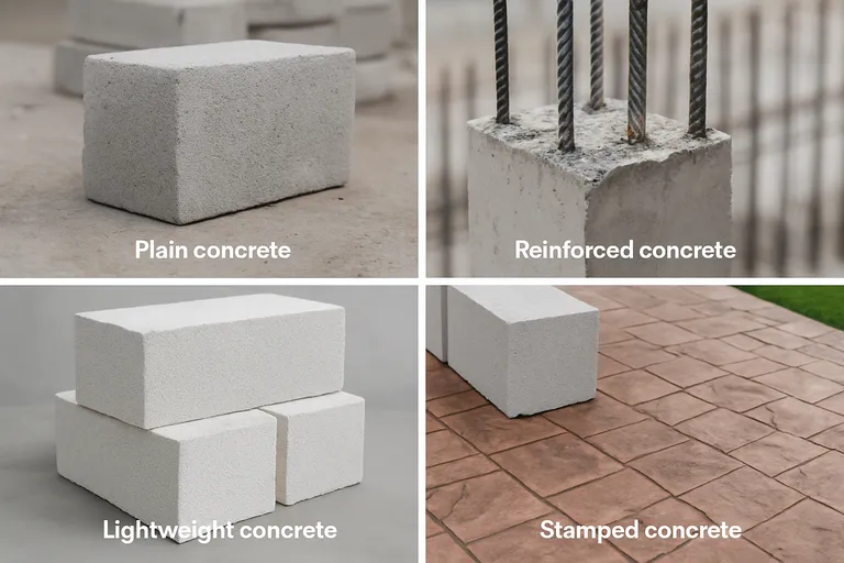 Soorten concret en wanneer je ze inzet