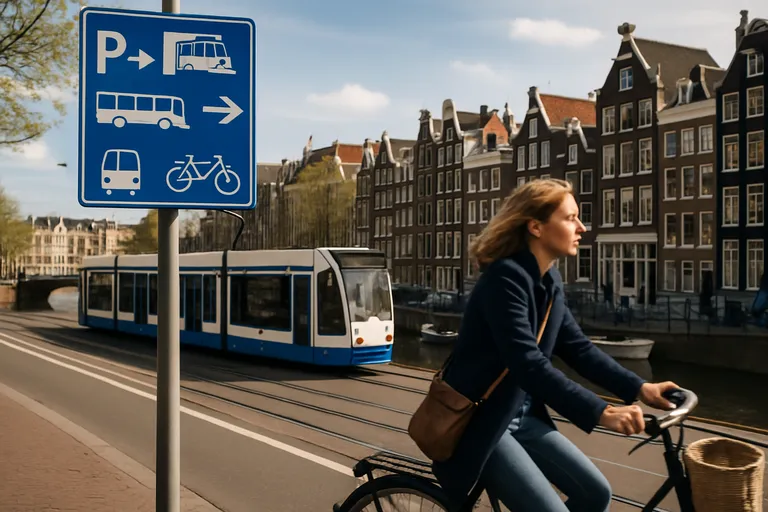 Vervoer en navigeren door de stad